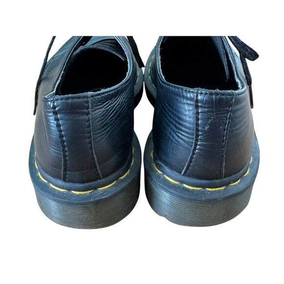 DR. MARTENS AirWair Unisex Vegan Black Oxford Shoes Air Cushion Men 7 Women 8 - Picture 8 of 13